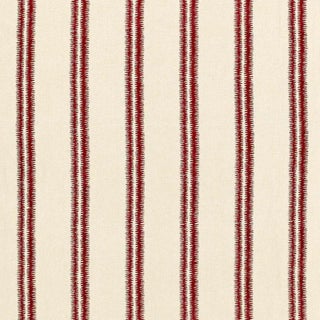 Schumacher Paloma Embroidery Fabric in Fez For Sale