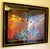 Mid-Century Modern Oleg Zhivetin "Blue Clown" Hand-Signed & Numbered Limited Edition Giclée Framed Artwork – 51" X 41" For Sale - Image 3 of 12