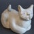 Vintage Italian Ceramic Loafing Cat by Bruno Gambone, 1980s For Sale - Image 9 of 15