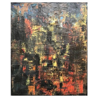 Ninon Bourquin, Composition abstraite, 1920, Oil on Canvas For Sale