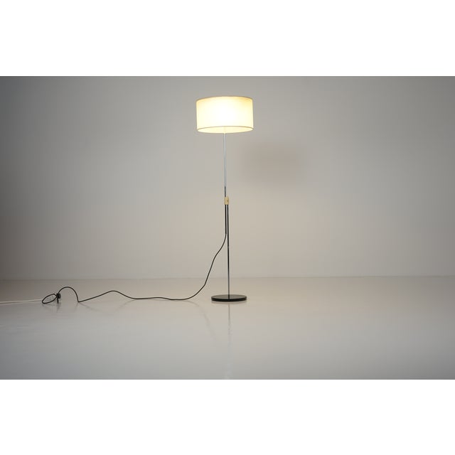 Mid-Century Modern Height-Adjustable Floor Lamp by Stiegler Marbach, 1960s For Sale - Image 3 of 10