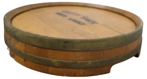 Cutty Sark Whisky Barrel Top Tray, Scotland, 1930s