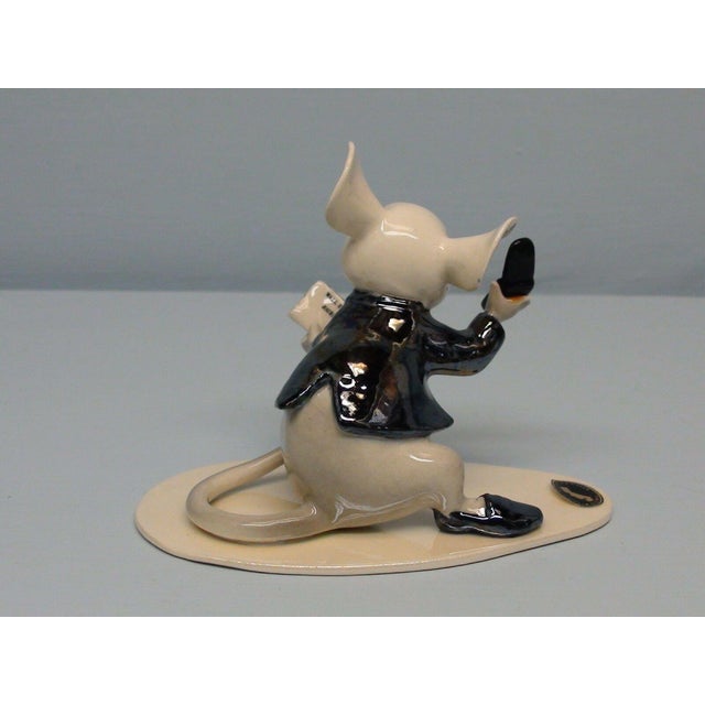 Hagen Renaker Specialty Issue City Mouse 1990's Figurine. Hard to find. Perfect condition. No chips, cracks or repairs of...