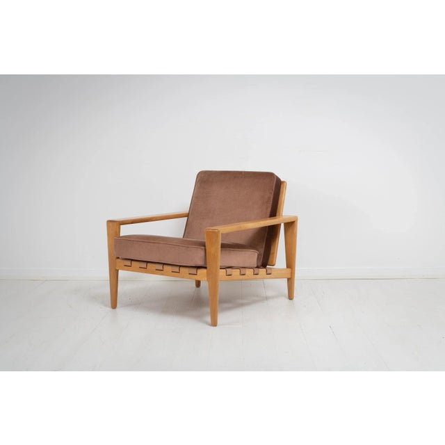 Scandinavian Modern Light Oak Bodö Armchair by Svante Skogh For Sale - Image 4 of 10