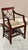 Dining Room Set in Mahogany, 1980, Set of 7 For Sale - Image 4 of 18