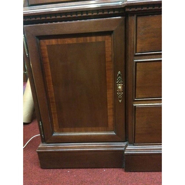 Vintage Breakfront China Bernhardt Furniture Chairish