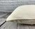 20 x 20 Hemp Pillow Turkish Cushion Natural Grayish White Pillow Cushion Cover For Sale - Image 4 of 4