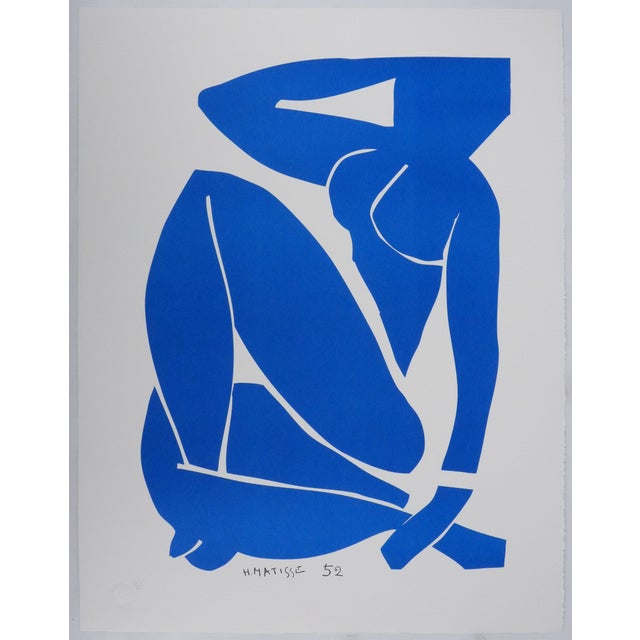 After Henri Matisse, The Blue Nudes, Lithograph, Set of 5 For Sale - Image 5 of 9