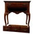 Antique English Beech and Burr Walnut Inlaid Side Table, 1900s For Sale - Image 3 of 12