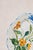 Mid 20th Century Set of 6 Hand Painted Floral Italian Plates For Sale - Image 12 of 14