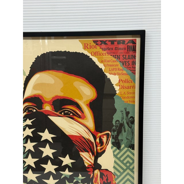 Shepard Fairey “Injustice Anywhere Threatens Justice Everywhere” Signed Lithograph For Sale - Image 9 of 12