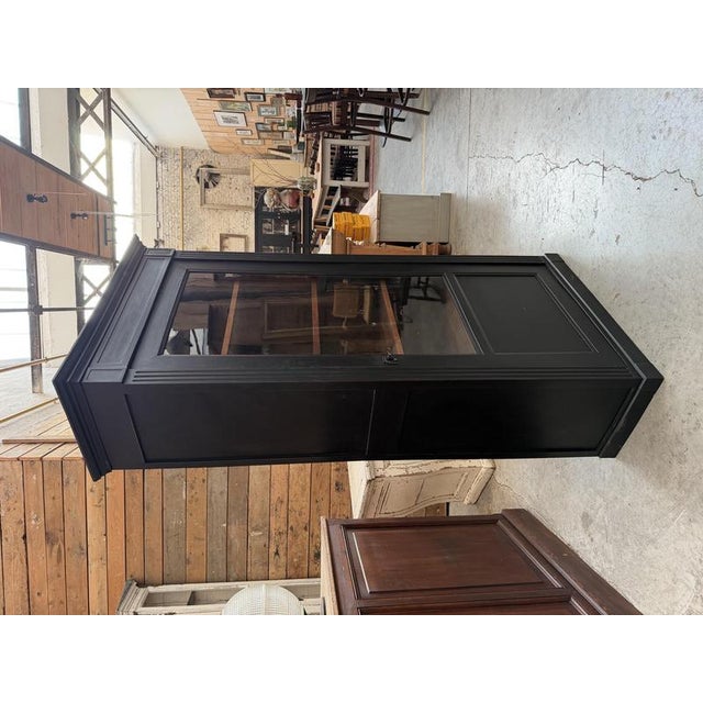Wood Napoleon III Display Case For Sale - Image 7 of 10