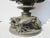 Meiji bronze basket with a design of eagles, snakes, frogs, and snails on the body, with a base of bent pine branches and...