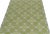 Mid-Century Modern Rug & Kilim’s Scandinavian Style Custom Kilim in Green and Gray Lattice Pattern - 12x18 For Sale - Image 3 of 7