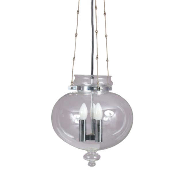 Pendant Lamp by Herbert Proft for Glashütte Limburg, Germany, 1960s For Sale