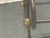 Vintage Scroll Wrought Iron and Brass Square Coffee Table With Beveled Glass Top For Sale - Image 17 of 18