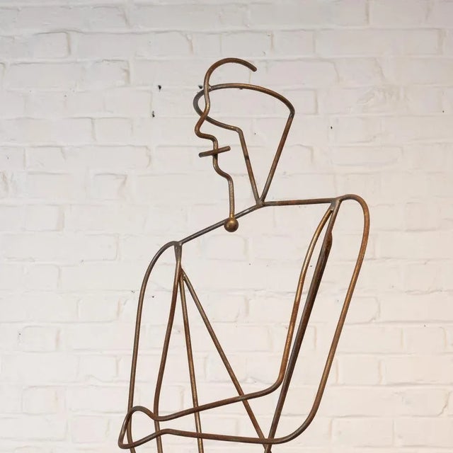 Figurative Sculpture, 1970, Metal, in Flawless conditions. Designed 1970 to 1979