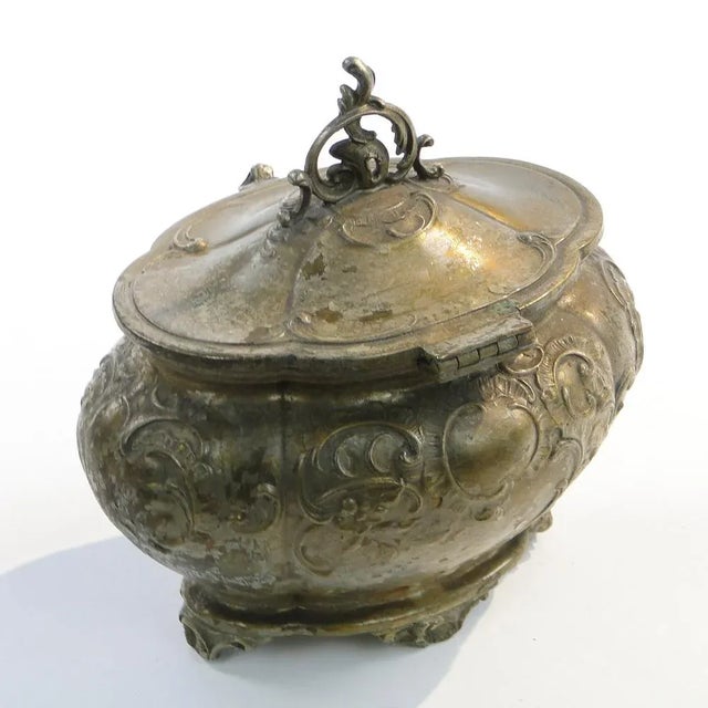 Rococo Sugar Bowl from Albrecht Koler, 1800s For Sale - Image 6 of 11