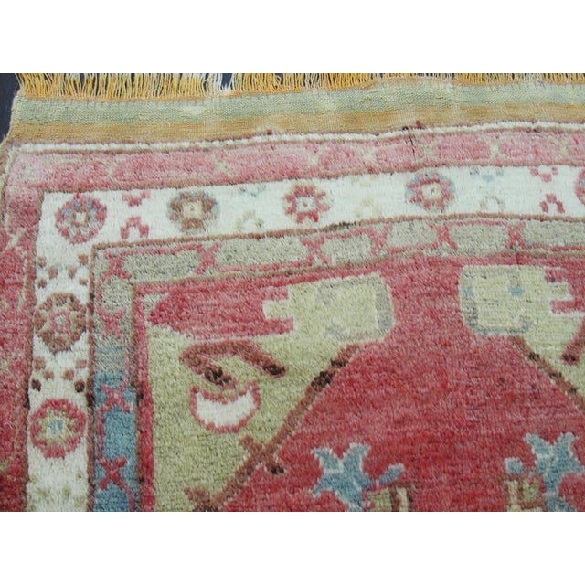 Antique Turkish Oushak Rug, Western Anatolia, Circa 1900–1920 For Sale - Image 4 of 6
