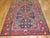 Red 19th Century Rare Zabihi Collection Keyhole Karabagh Zeychour Caucasian Gallery Rug - 5' x 13'3" For Sale - Image 8 of 11