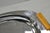 Vintage Art Deco Stainless Steel Glo-Hill Gourmates Butterscotch Bakelite Tray For Sale - Image 12 of 14