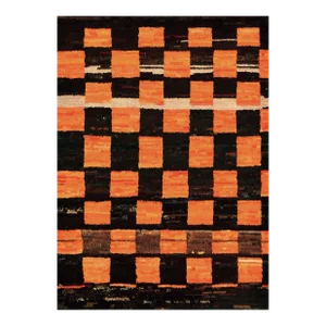 Handwoven Late 20th Century Deep-Pile Turkish Rug
