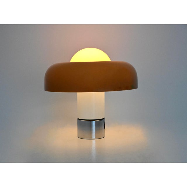 Guzzini Brumbry Table Lamp by Luigi Massoni for Harveiluce iGuzzini, 1970s For Sale - Image 4 of 15