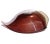 Vintage Murano Gold Fleck Amethyst Purple Calla Lily Italian Art Glass Decorative Vide Poche Bowl For Sale - Image 10 of 10