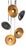 Tango Five Dome Pendant Light by Paul Matter For Sale