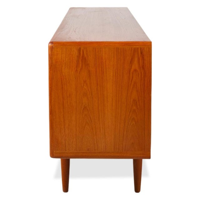 Mid-Century Brown Wooden Sideboard For Sale - Image 17 of 18