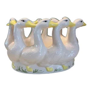 Vintage Gaggle of Geese Bowl