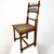 Henry II Oak Chair with Cane Seat, Rattan Carved Wood Side Chair, in Very Good conditions. Designed 1890 to 1919