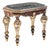 Portuguese Side Table in Carved and Gilded Wood For Sale