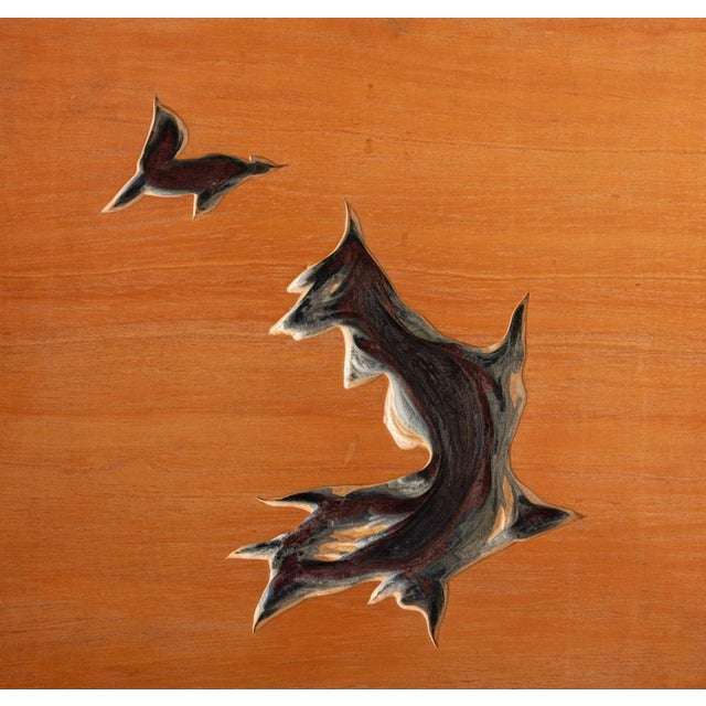 1970s Panels in Worked Wood by Angelo Mangiarotti for Arquati, 1970s, Set of 2 For Sale - Image 5 of 18