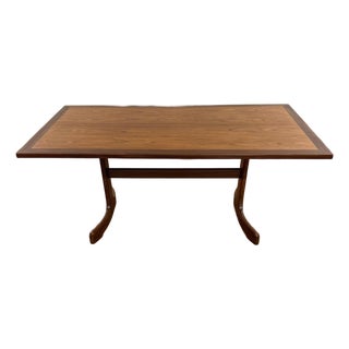 G-Plan Whale Tail Rectangular Teak Dining Table For Sale