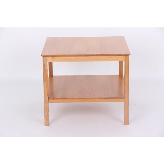 Smoking Table Model 4486 in Elm Wood by Kaare Klint for Rud. Rasmussen, 1930s For Sale - Image 9 of 9