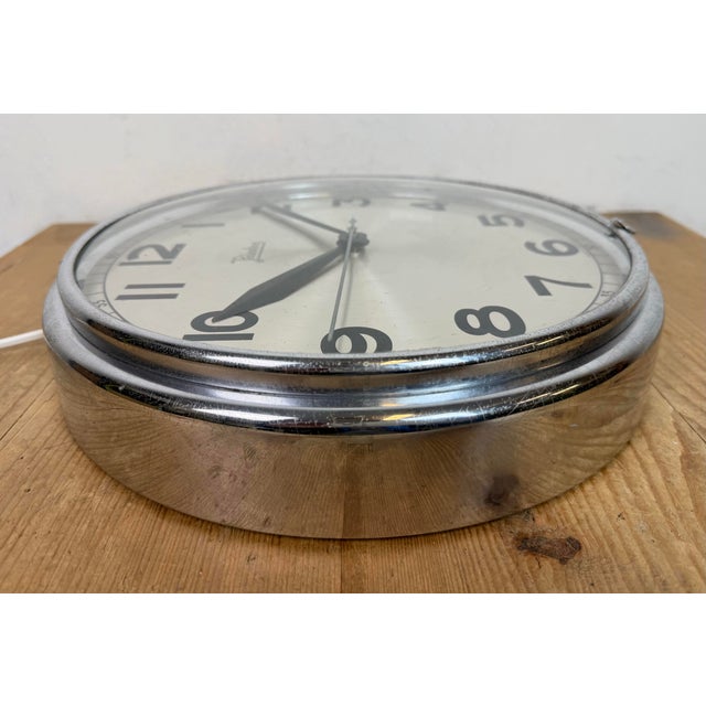 Vintage German Electric Wall Clock from Palmtag, 1960s For Sale - Image 16 of 18