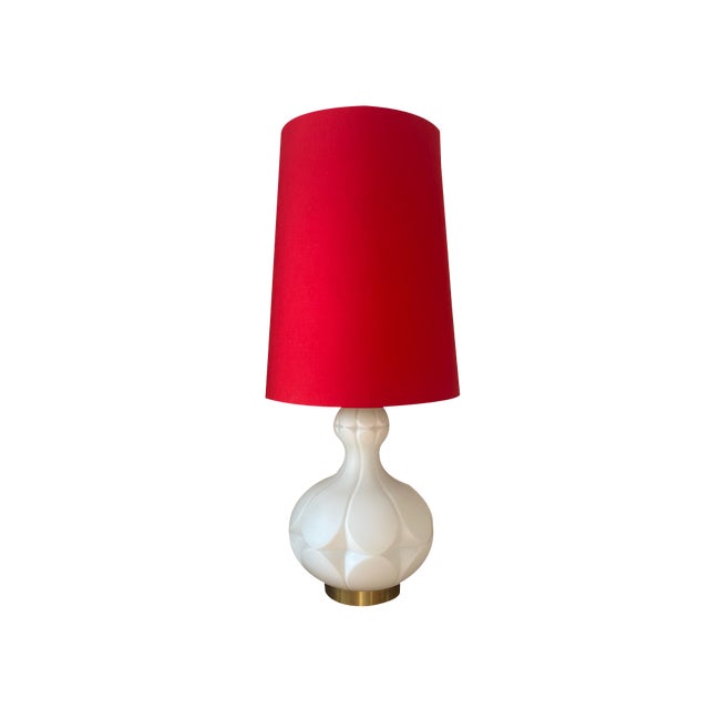 Glass Table Lamp from Peill & Putzler, 1960s For Sale
