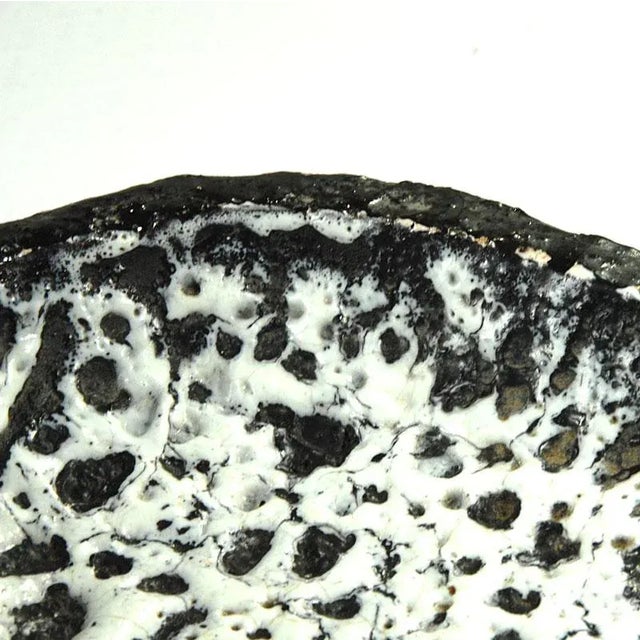 Mid-Century French Brutalist Ceramic Dish, 1960s. For Sale - Image 6 of 9