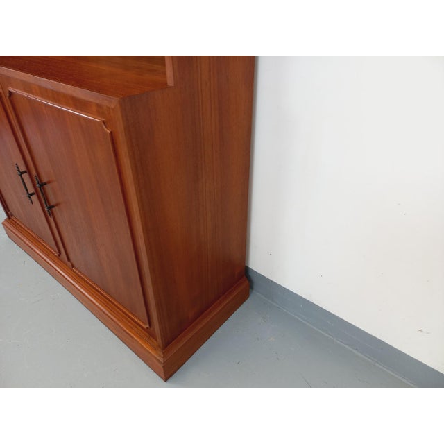 Vintage Teak Storage Bookcase, 1960s For Sale - Image 12 of 18