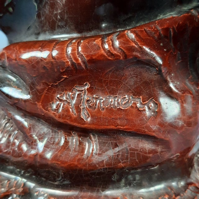 Ceramic Fisherman Sculpture by A. Ferreri for Cacciapuoti, 1950s For Sale - Image 11 of 16