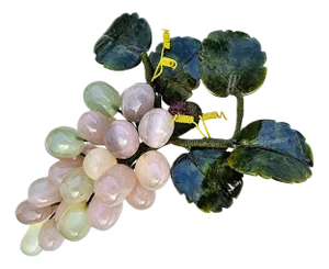 Vintage Semi-Precious Stones Grape Cluster, 1960s