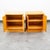 1960s Mid Century Modern Nightstands Doors End Side Tables Blonde Canadian MCM Two 2 For Sale - Image 5 of 12
