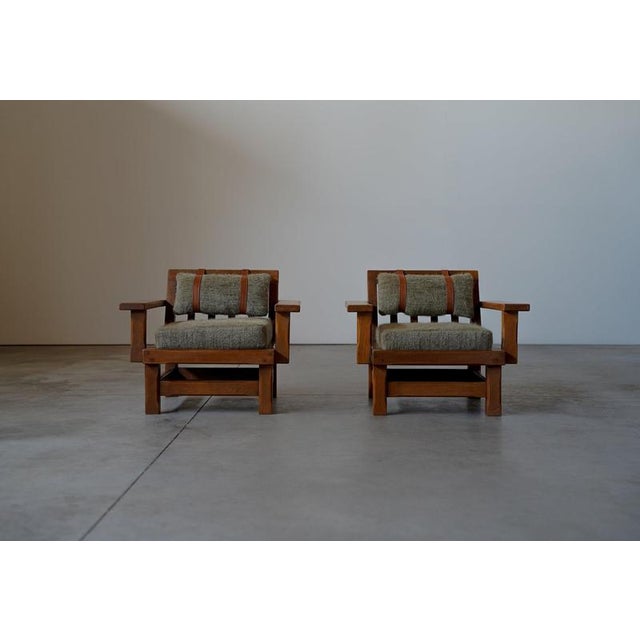 Brutalist chairs the chairs are in a very good condition with traces of usage normal to their age. The pillows are...