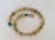Rutilated Quartz & Turquoise Beaded Necklace by Noblesse Oblige Studio, 18" For Sale - Image 12 of 13