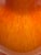 Late 20th Century Modern Global Views Tangerine “ Macchia” Mottled Art Glass Triple Gourd Totem Vase by Turtle and Crane - Palm Beach Regency Style For Sale - Image 9 of 11