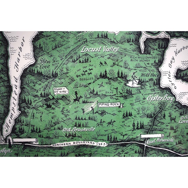 An Intimate Mappe of Ye Fabulous l.i. North Shore For Sale In New York - Image 6 of 7