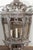 1920s French Iron Three-Light Lanterns with Scrolling Motifs and Foliage - a Pair For Sale - Image 11 of 12
