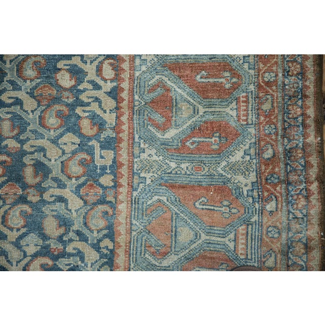 Vintage Fine Distressed Malayer Rug Runner - 4'6" X 9' For Sale In New York - Image 6 of 11