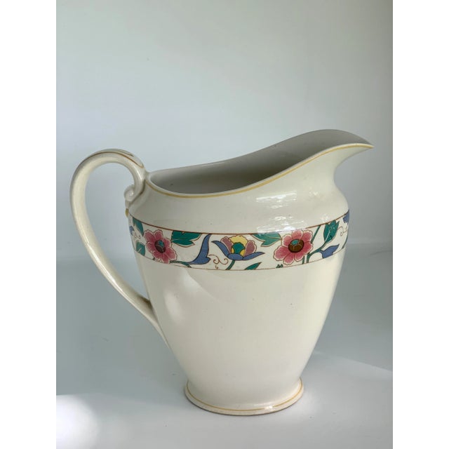 Ceramic Vintage Johnson Brothers Pareek Chamonix Ceramic Pitcher For Sale - Image 7 of 12